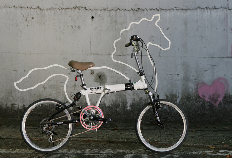 Illustration for article titled Why Ride a Bike When You Can Ride a Horse Bike